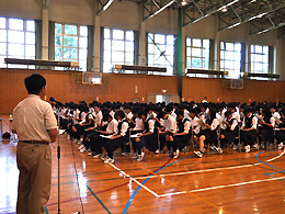 1学年進路集会