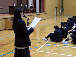 1学年OB講話11