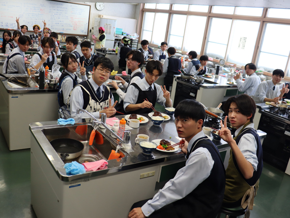 調理実習(2026.2.16掲載)